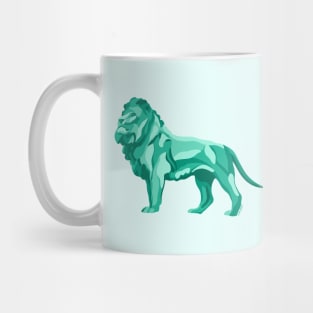 Chicago Lion Art Institute Statue Mug